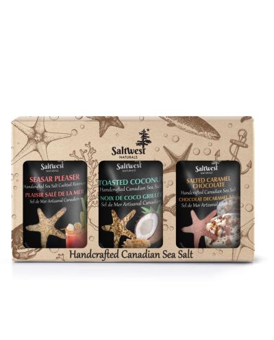 Saltwest Naturals - Handcrafted Canadian Cocktail Rimmer Gift Box
